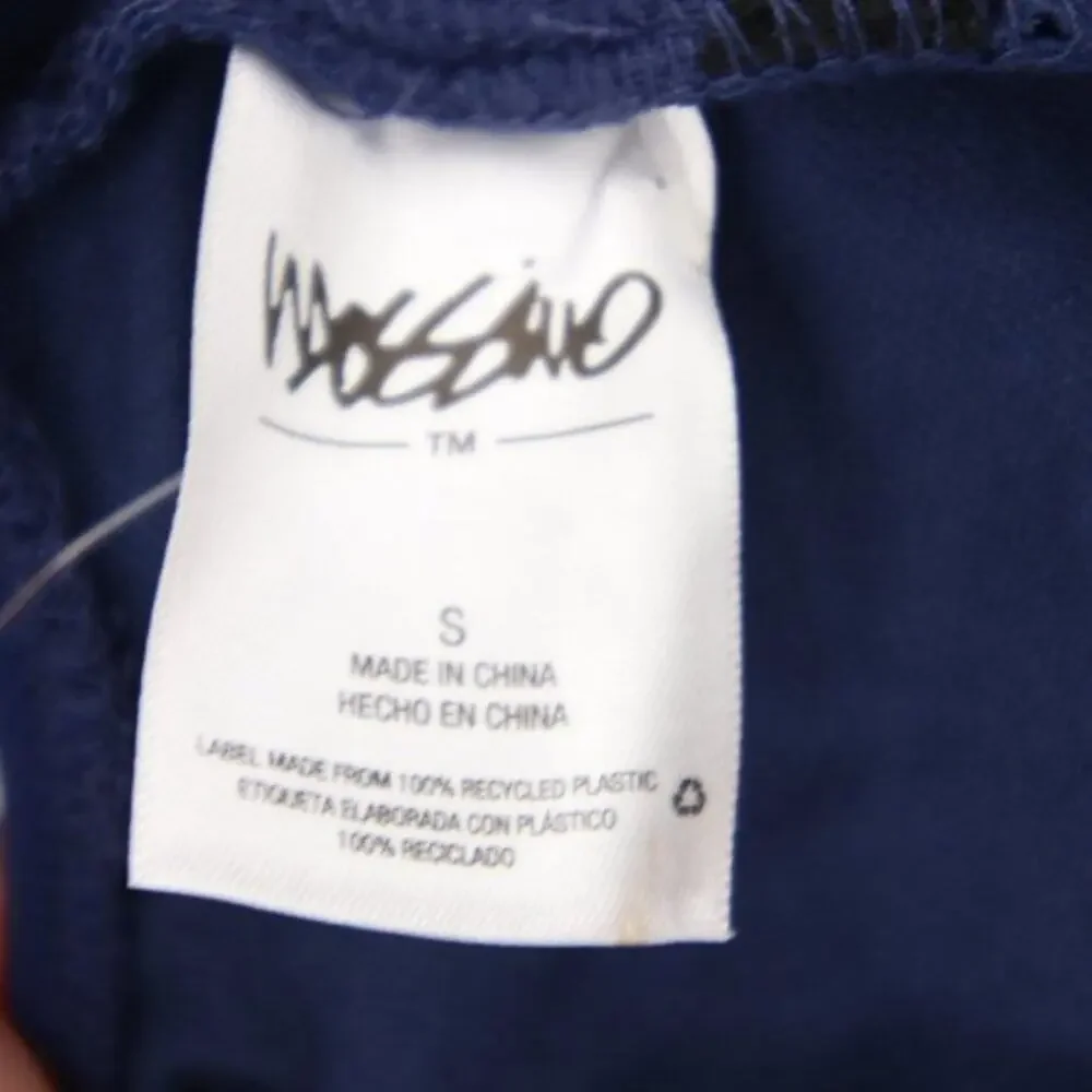 Mossimo Blue Lace-Up One Piece Swimsuit Scoop Neck Size Small NWT - Picture 7 of 8